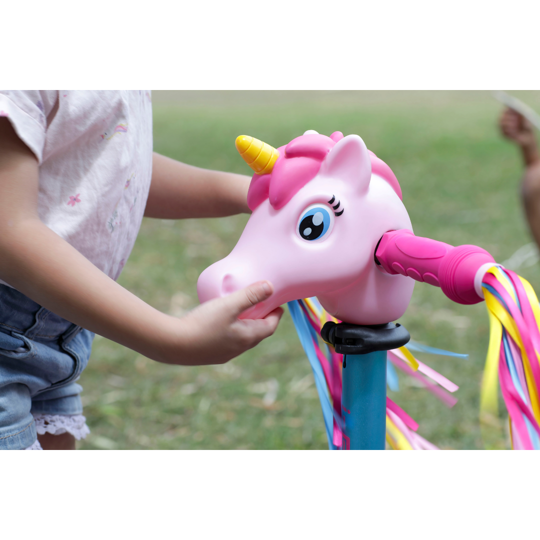 I-GLIDE Handlebar Unicorn Head - Pink