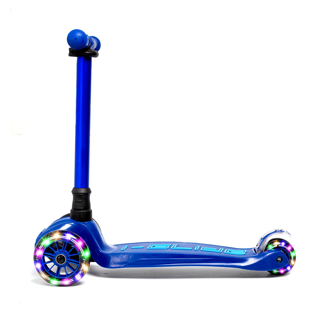 I-GLIDE 3 Wheel Kids Scooter - Blue/Blue