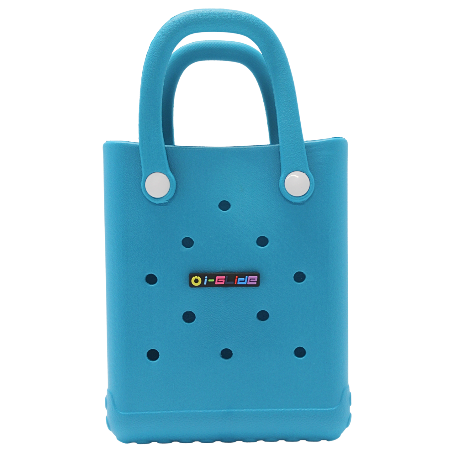 I-GLIDE Adventure Tote Bag with Charms - Turquoise