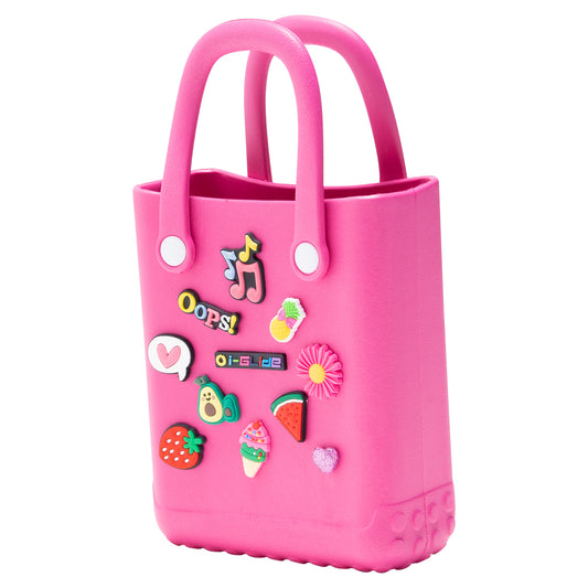 I-GLIDE Adventure Tote Bag with Charms - Pink