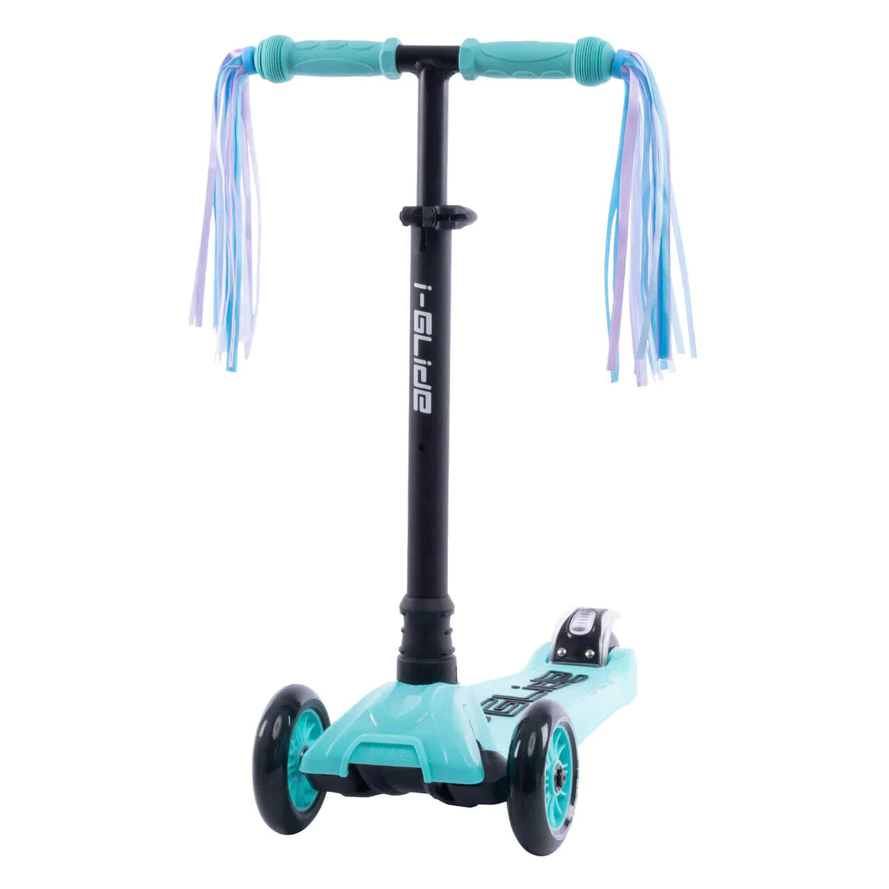 I-GLIDE Handlebar Ribbons Pair - Blue/White