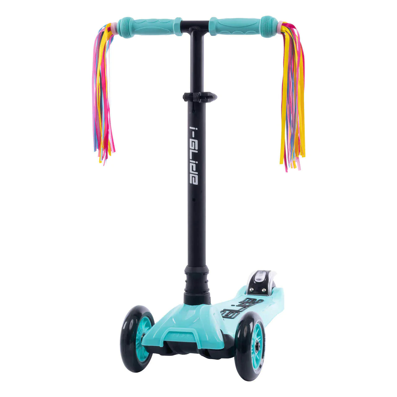 I-GLIDE Handlebar Ribbons Pair - Rainbow