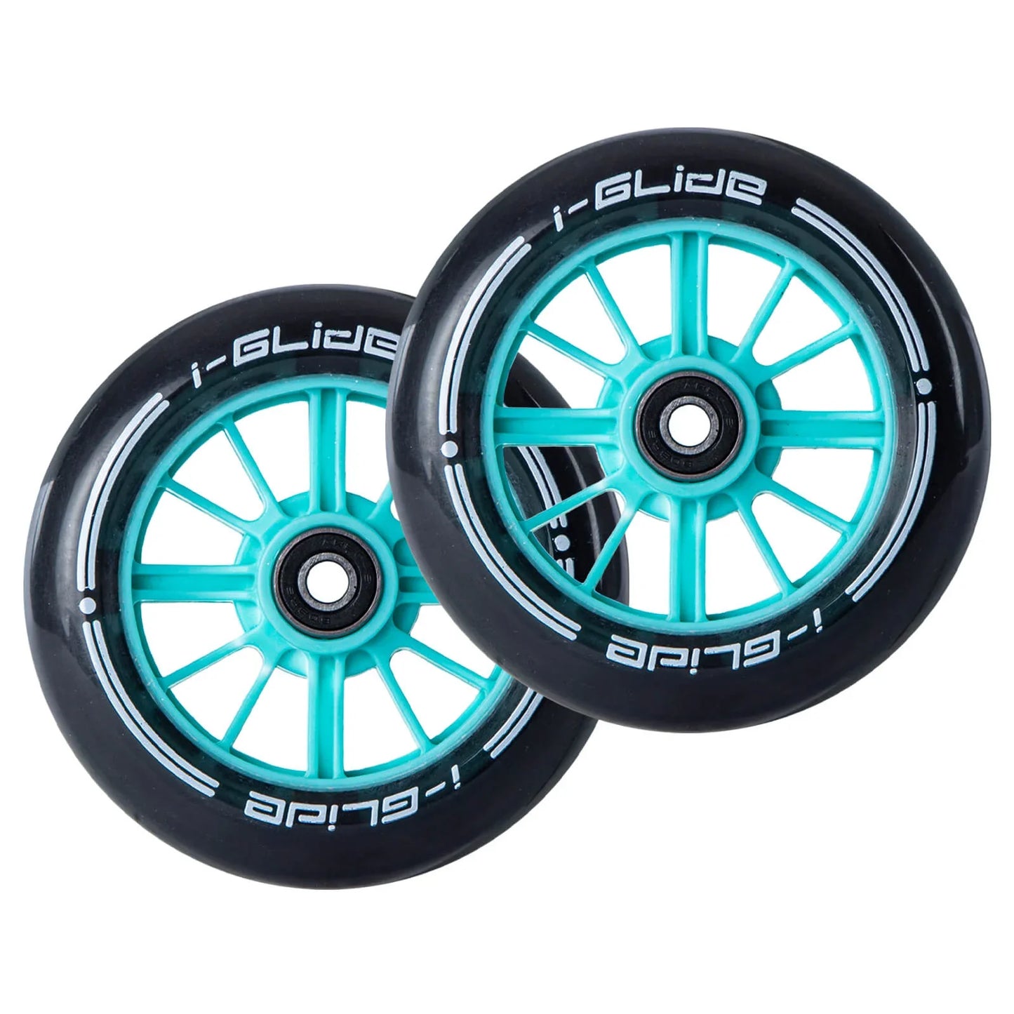 I-GLIDE 3 Wheel Scooter 120mm Front Wheels - Aqua