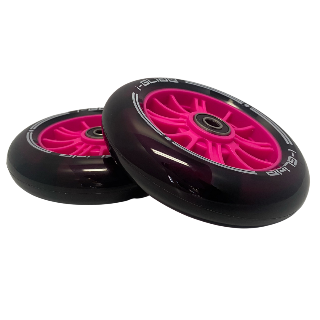 I-GLIDE 3 Wheel Scooter 120mm Front Wheels - Pink