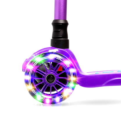 i-Glide 3 Wheel Kids Scooter - Purple/Blue