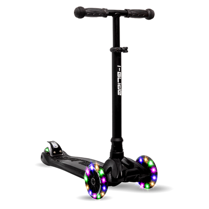 i-Glide 3 Wheel Kids Scooter - Black