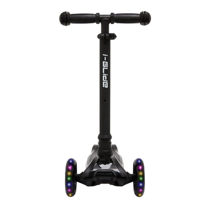 i-Glide 3 Wheel Kids Scooter - Black