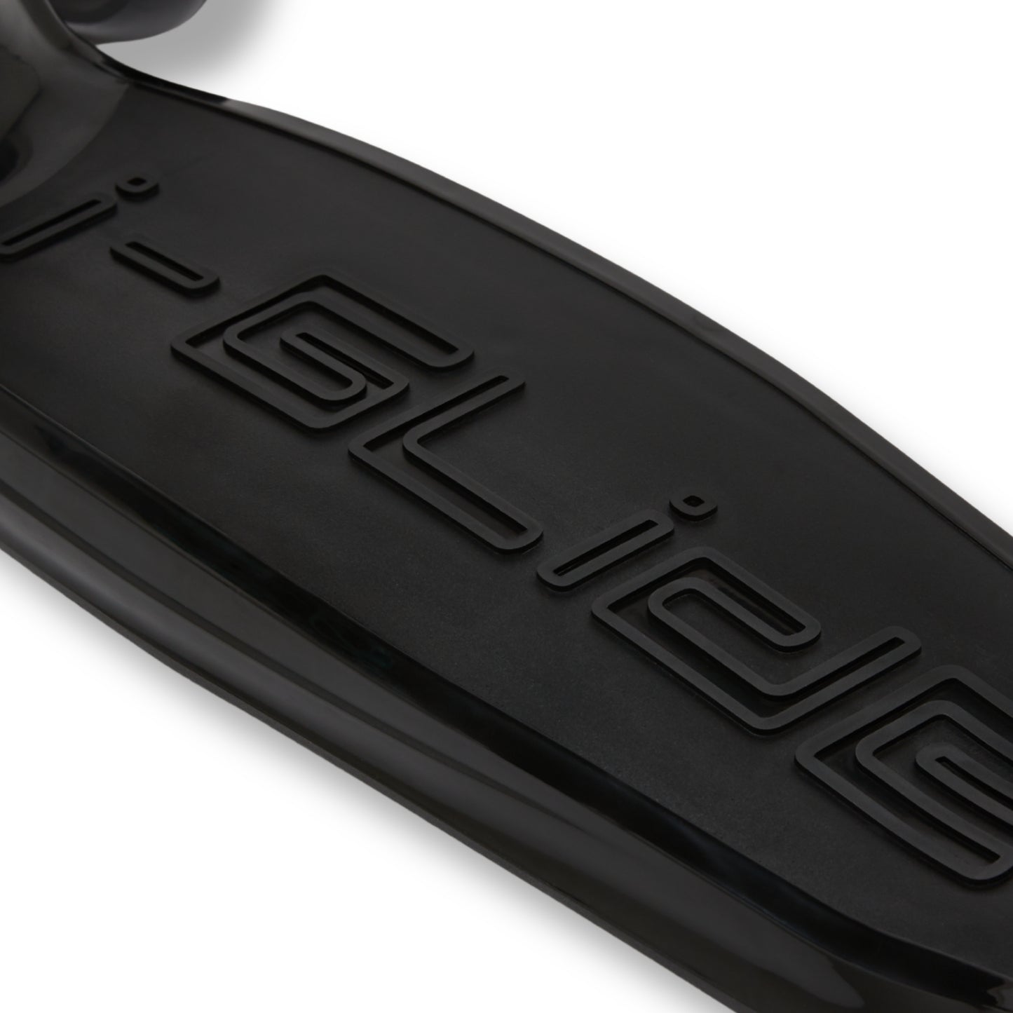 i-Glide 3 Wheel Kids Scooter - Black with Gold Bar