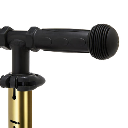 i-Glide 3 Wheel Kids Scooter - Black with Gold Bar