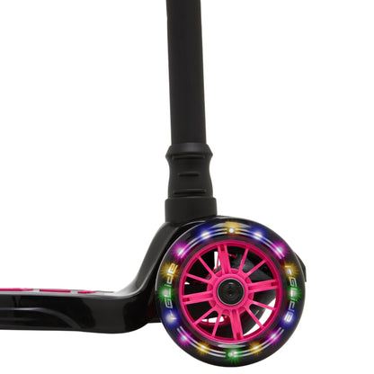 i-Glide 3 Wheel Kids Scooter - Black/Pink