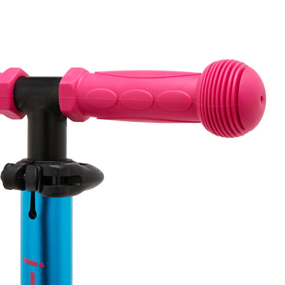 i-Glide 3 Wheel Kids Scooter - Pink/Aqua