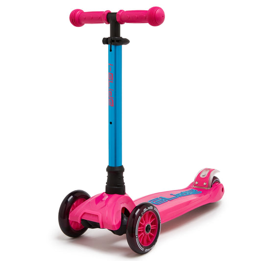 i-Glide 3 Wheel Kids Scooter - Pink/Aqua