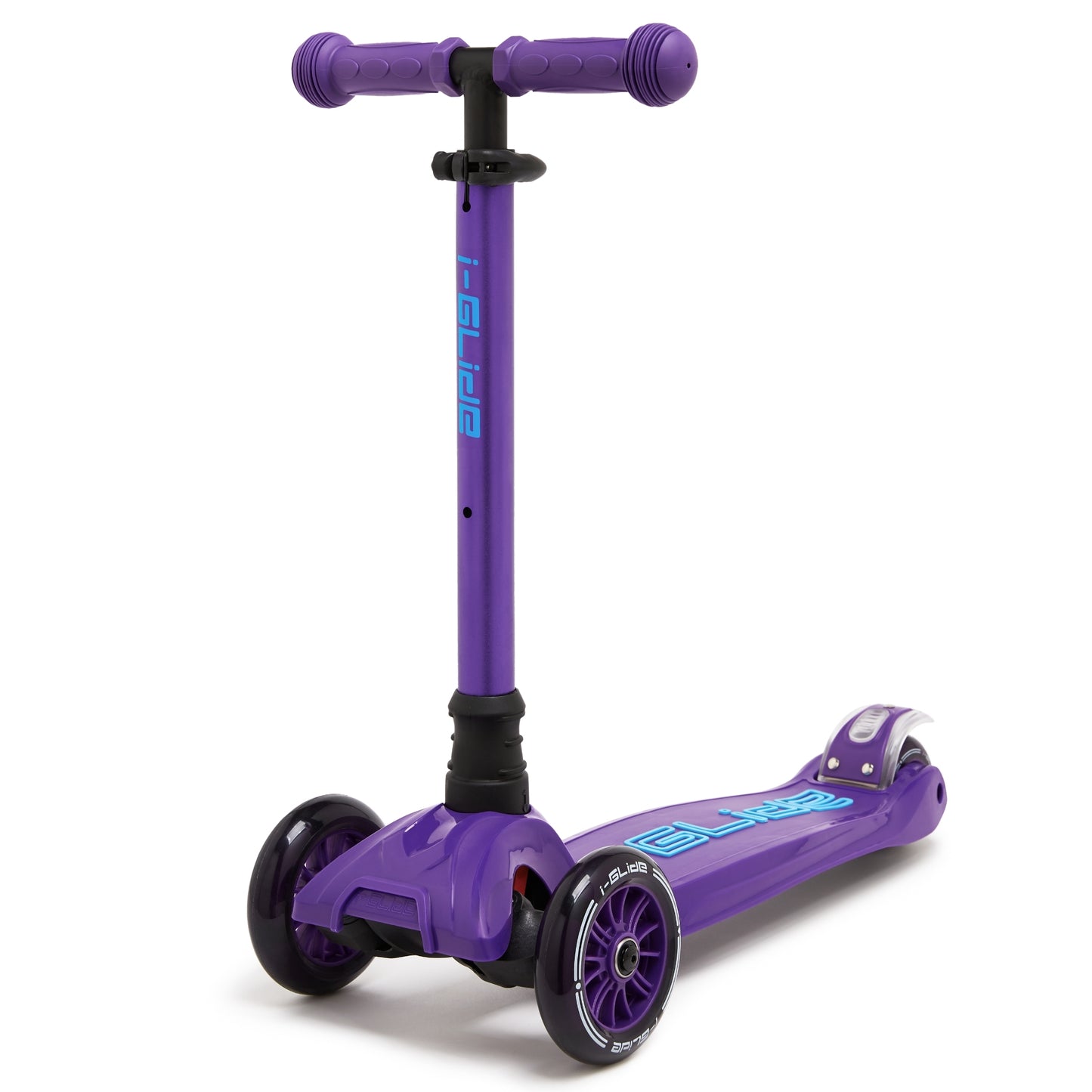 i-Glide 3 Wheel Kids Scooter - Purple/Blue