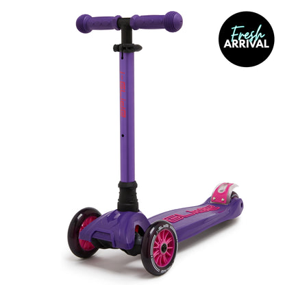 i-Glide 3 Wheel Kids Scooter - Purple/Pink