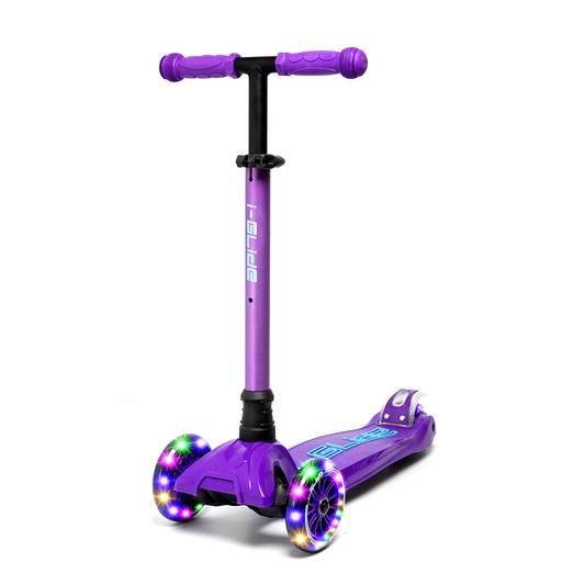 I-GLIDE 3 Wheel Kids Scooter Purple/Blue
