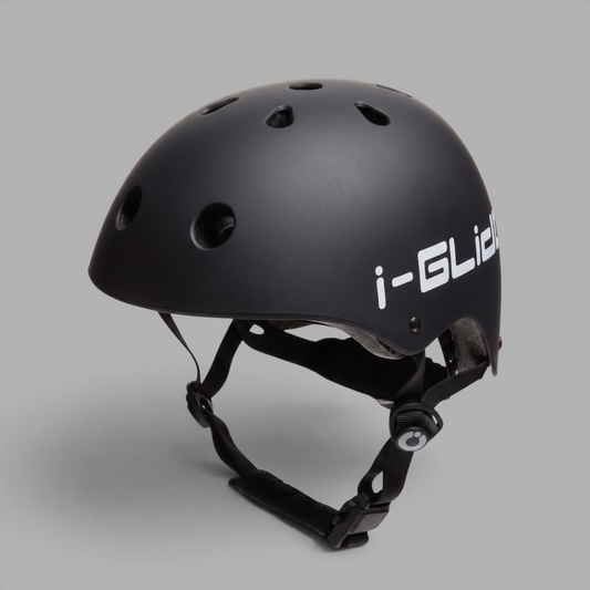 i-Glide Premium Kids Helmet - Black