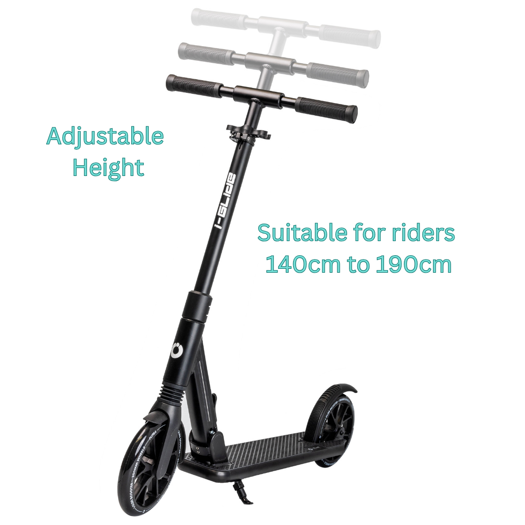 I GLIDE Commuter Scooter Black iGlide Scooters