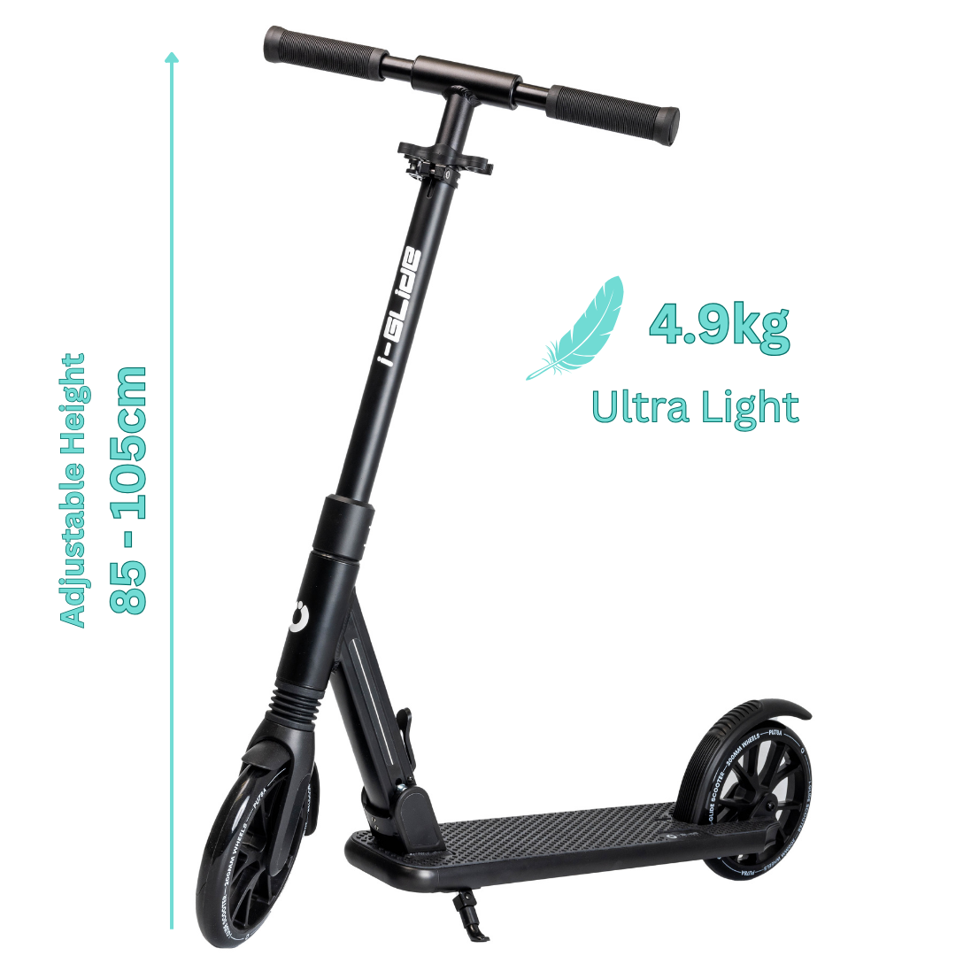 I GLIDE Commuter Scooter Black iGlide Scooters
