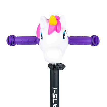 I-GLIDE Handlebar Unicorn Head - White