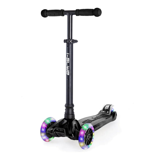 I-GLIDE 3 Wheel Kids Scooter Black