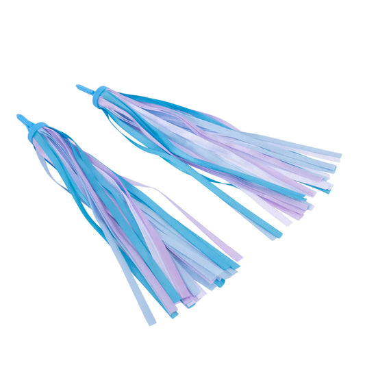 I-GLIDE Ribbons Blue/White (pair)