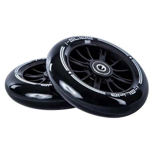 I-GLIDE Front Wheels for 3 Wheel Scooter Black